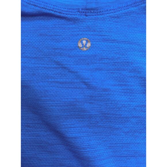 Lululemon Shirt Mens 2XL Blue Long Sleeve Seamless Tech Crew Pullover - Picture 6 of 6